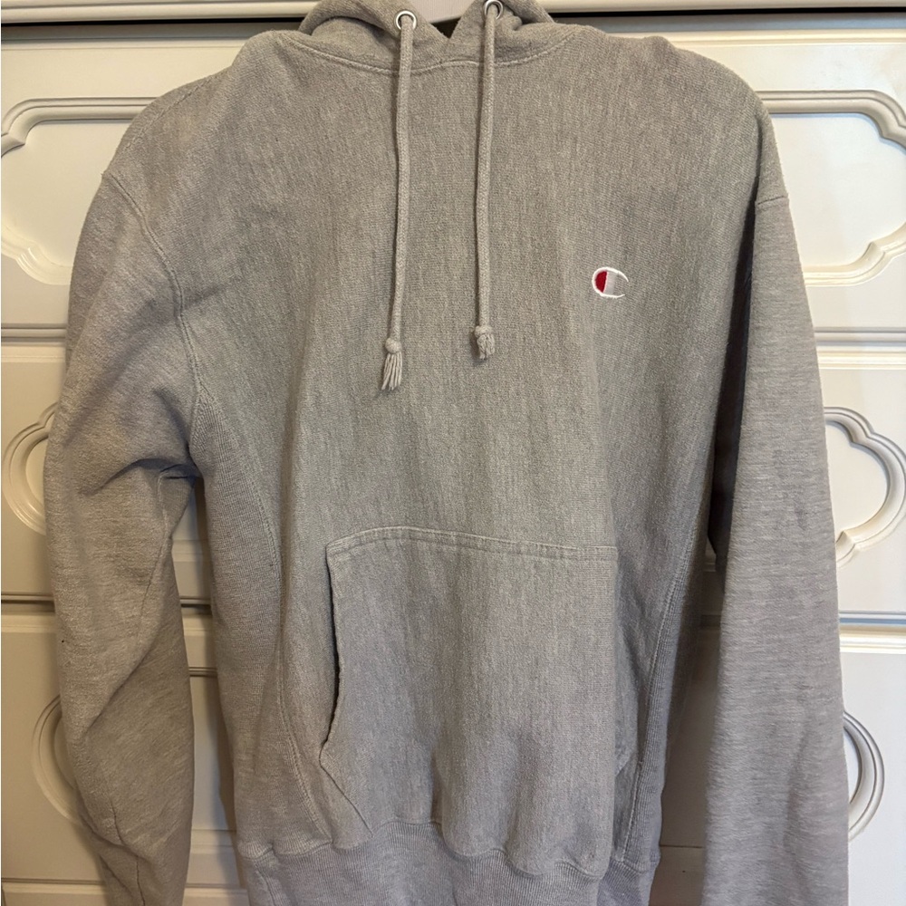 Champion Light Gray Men's Hoodie